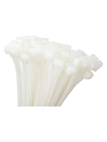 Нейлоновая хомут-стяжка Gigant 4.8x250 белый 100шт G/5/250/0