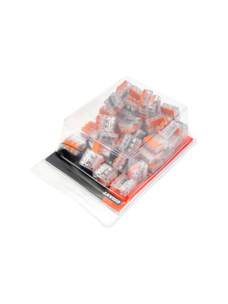 Трехпроводная клемма Gigant 50 шт/уп 0,08-2,5(4)мм² GCT-221-413-50