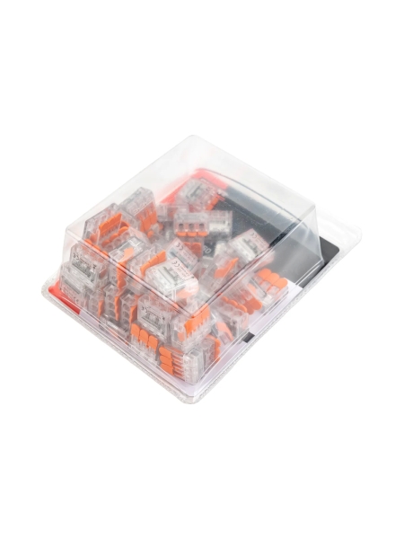 Трехпроводная клемма Gigant 50 шт/уп 0,08-2,5(4)мм² GCT-221-413-50