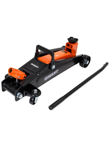 Подкатной домкрат Gigant 3т увеличенная высота подъема, подхват-192мм, подъем-533мм, GSJI-3T