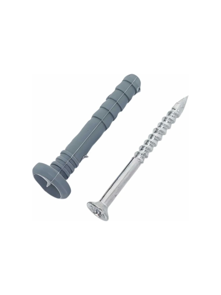 Дюбель-гвоздь Gigant 6x40 грибовидная манжета полипропилен 2000 шт 123858