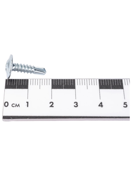 Саморезы Gigant 4,2x16, полусфера, сверло, цинк, 1000 шт. 123596