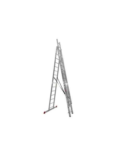 Трехсекционная лестница 15 ступеней Gigant L-03 3x15