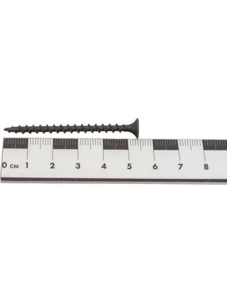 Саморезы Gigant 3,5x55, потайная головка, крупный шаг, оксидированный, 1 кг (примерно 353 шт) 123532