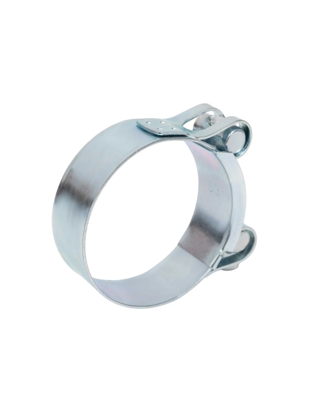 Хомут силовой шарнирный D60-63мм, оцинкованная сталь Gigant 123979