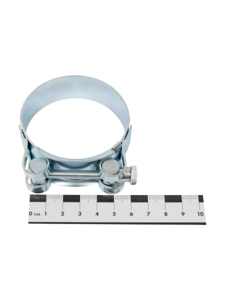 Хомут силовой шарнирный D60-63мм, оцинкованная сталь Gigant 123979