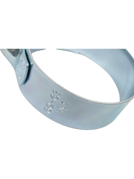 Хомут силовой шарнирный D60-63мм, оцинкованная сталь Gigant 123979