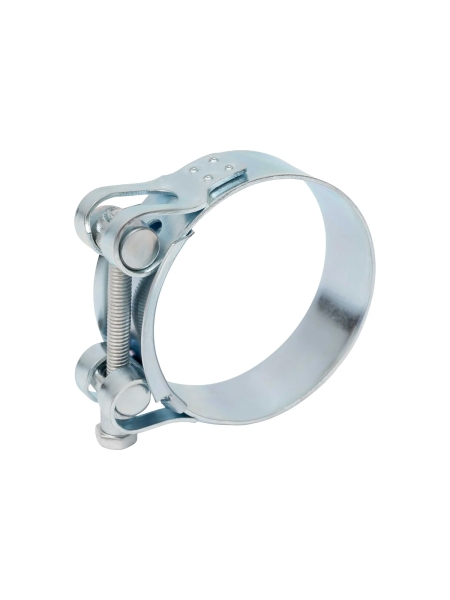 Хомут силовой шарнирный D64-67мм, оцинкованная сталь Gigant 123971