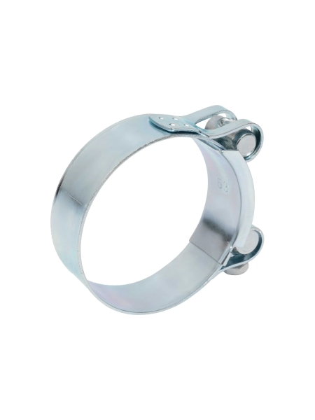Хомут силовой шарнирный D64-67мм, оцинкованная сталь Gigant 123971