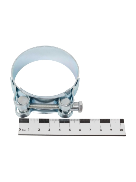 Хомут силовой шарнирный D64-67мм, оцинкованная сталь Gigant 123971