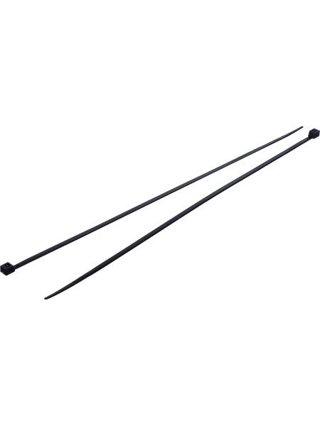 Нейлоновая хомут-стяжка Gigant 2,5х200 черный, 100 шт G/1/2