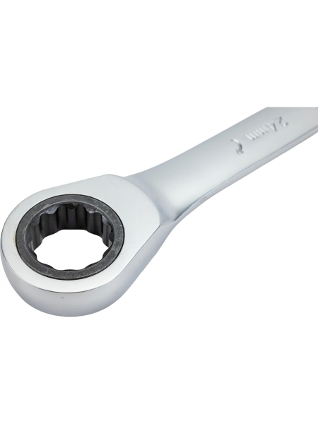 Комбинированный трещоточный ключ 24мм Gigant, Сталь Cr-V, 72 зуба, grf-129