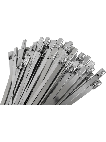 Стальные хомуты-стяжки Gigant нержавеющие 4,6х150мм 100шт. 123942