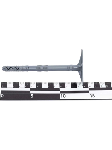 Дюбель для теплоизоляции Gigant (гриб) 10x140 с металлическим гвоздём 25 шт 123872