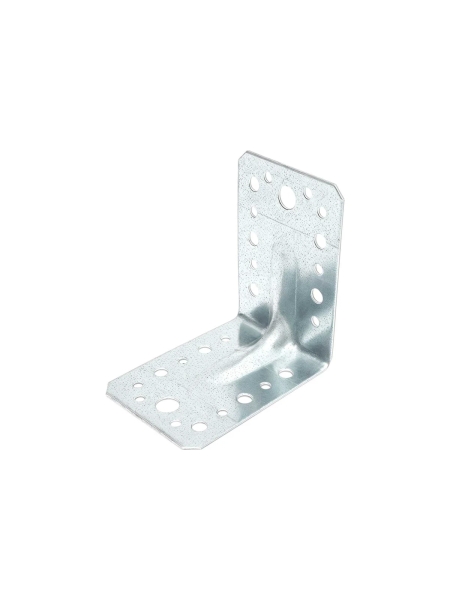 Крепежный уголок Gigant усиленный 90x90х65х1.8 мм цинк 123879