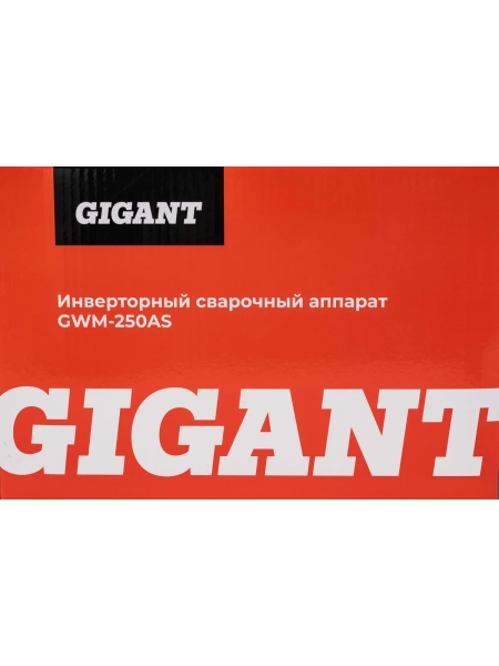 Инверторный сварочный аппарат Gigant GWM-250AS