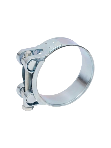 Хомут силовой шарнирный D56-59мм, оцинкованная сталь Gigant 123973