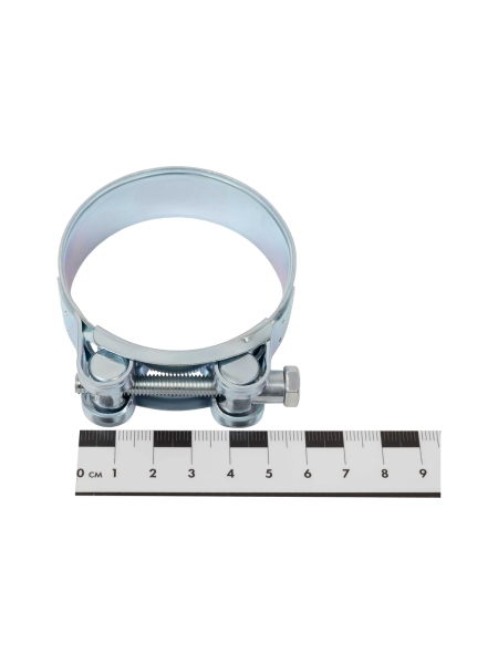 Хомут силовой шарнирный D56-59мм, оцинкованная сталь Gigant 123973