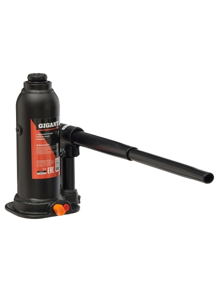 Гидравлический бутылочный домкрат Gigant 3Т, подхват 194мм, подъем 372мм, рабочий ход 178мм, HBJ-3