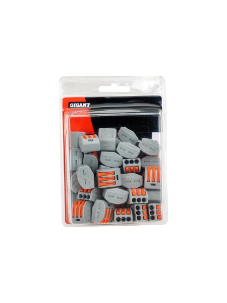 Трехпроводная клемма Gigant 50 шт/уп 0,08-2,5(4)мм² GCT-222-413-50