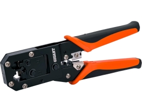 Кримпер для обжима телефонных и компьютерных клемм Gigant RJ11, RJ12, RJ45 GCCT-1