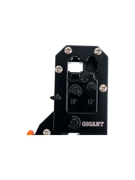 Кримпер для обжима телефонных и компьютерных клемм Gigant RJ11, RJ12, RJ45 GCCT-1