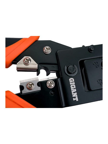 Кримпер для обжима телефонных и компьютерных клемм Gigant RJ11, RJ12, RJ45 GCCT-1