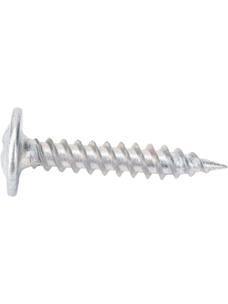 Саморезы Gigant 4,2x25, полусфера, острый, цинк, 700 шт. 123583