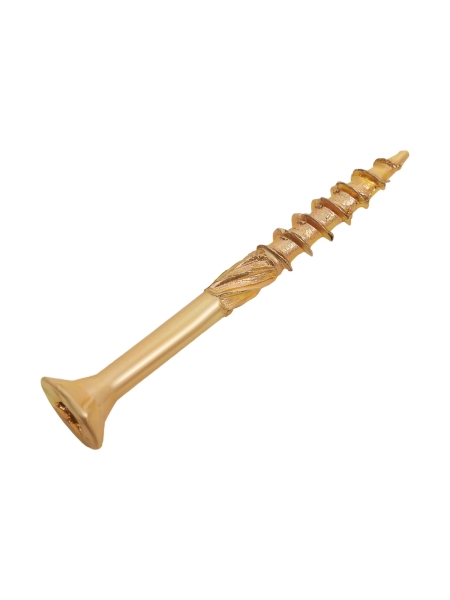 Конструкционный саморез Gigant желтый цинк для полов и паркета 3,5x35 500 шт 123818