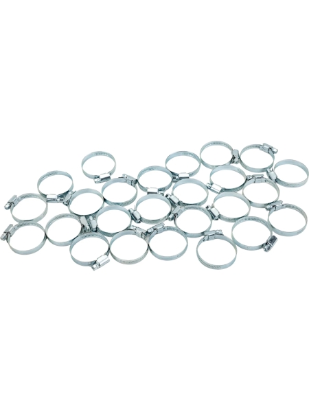 Червячный хомут оцинк Gigant 32-50 мм/9 W1, 25 шт G/1/33