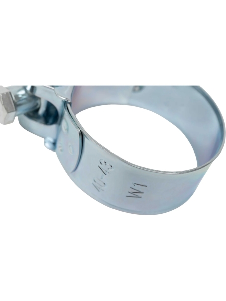 Хомут силовой шарнирный D40-43мм, оцинкованная сталь Gigant 123968