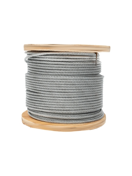 Стальной трос Gigant DIN 3055 5мм оцинкованный 100м GSC-006