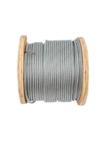 Стальной трос Gigant DIN 3055 5мм оцинкованный 100м GSC-006