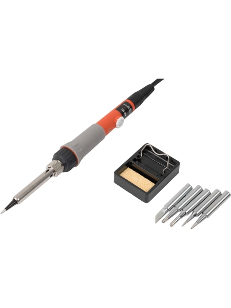 Керамический паяльник Gigant с регулировкой температуры, 5 жал, 60Вт GES-03