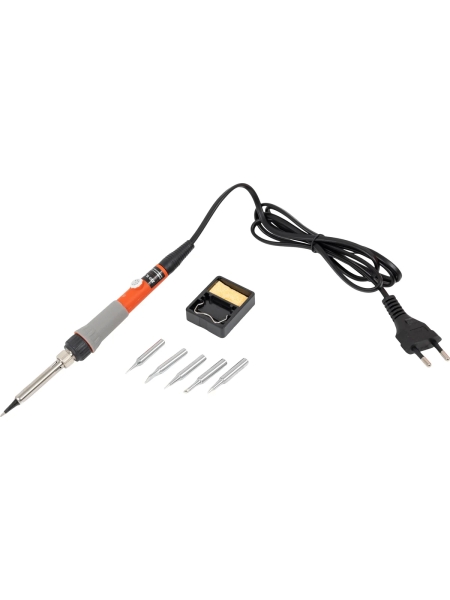 Керамический паяльник Gigant с регулировкой температуры, 5 жал, 60Вт GES-03