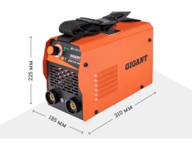 Сварочный инвертор (160 А; кабель 1.5+1.35 м; ПВ 60%) Gigant MMA MINI GOS-160