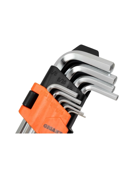 Набор шестигранных дюймовых ключей Gigant 9 шт GKHI-9