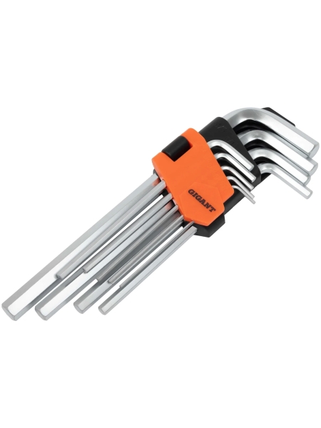 Набор шестигранных дюймовых ключей Gigant 9 шт GKHI-9