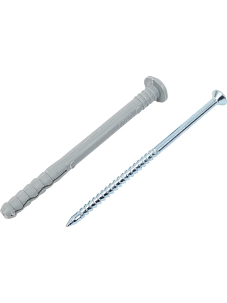 Gigant Дюбель-гвоздь 6x80 грибовидная манжета полипропилен 1000 шт 1238650