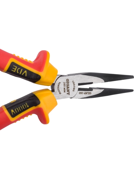 Изолированные прямые длинногубцы Gigant 160 мм GILNP-160