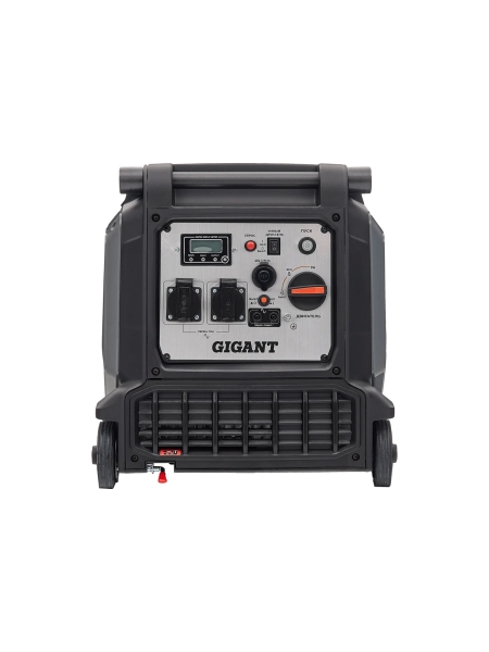 Инверторный генератор Gigant Professional (3,8 кВт; эл.стартер; дисплей; колёса и ручки) GPIGL-3800E