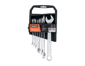 Набор комбинированных ключей 8 шт Gigant, Сталь Cr-V, 8-19мм, GCWS8