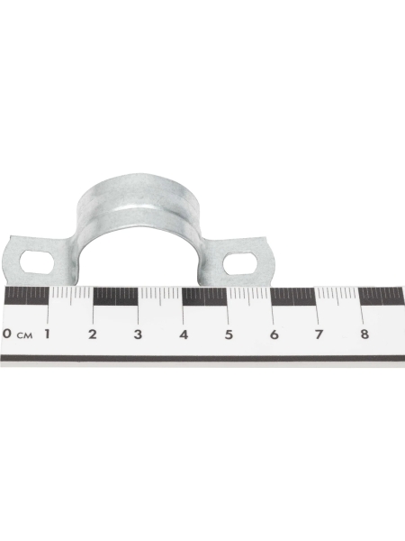 Скоба металлическая Gigant двухлапковая СМД 25-26 мм с/о оцинк. 100шт GMB-2/2526O