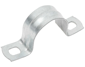 Скоба металлическая Gigant двухлапковая СМД 25-26 мм с/о оцинк. 100шт GMB-2/2526O