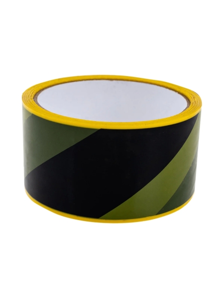 Разметочная клейкая лента Gigant желто-чёрная, 50мм x 33м GIT-1