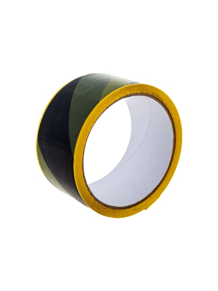 Разметочная клейкая лента Gigant желто-чёрная, 50мм x 33м GIT-1