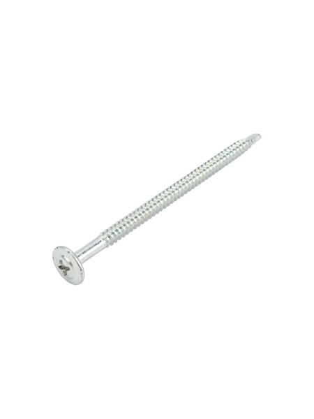 Саморезы Gigant 4,2x75, полусфера, сверло, цинк, 50 шт. 123604