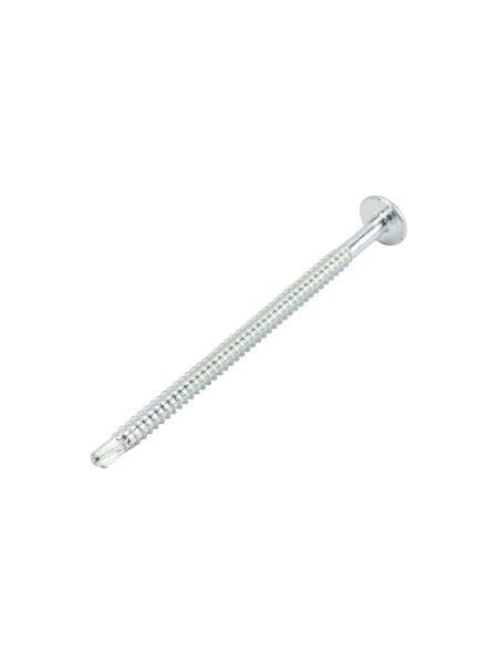 Саморезы Gigant 4,2x75, полусфера, сверло, цинк, 50 шт. 123604