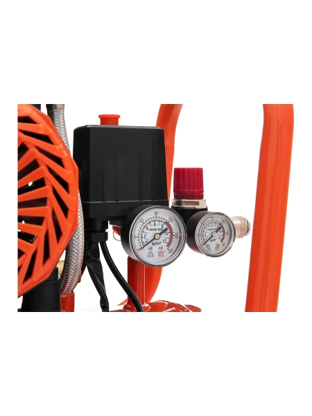 Безмасляный малошумный компрессор (50 л; 8 бар; 365 л/мин) Gigant GSWK-50/2800