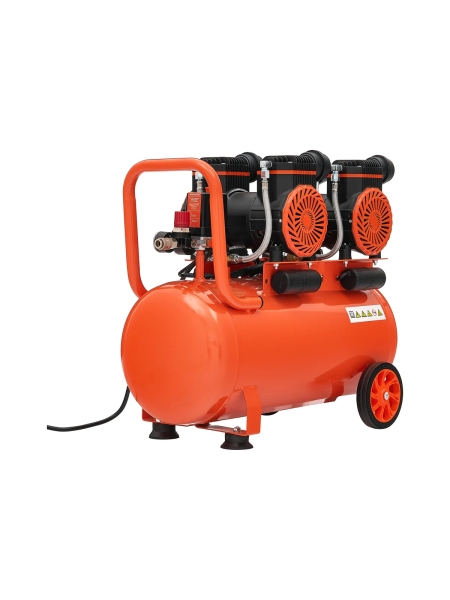 Безмасляный малошумный компрессор (50 л; 8 бар; 365 л/мин) Gigant GSWK-50/2800